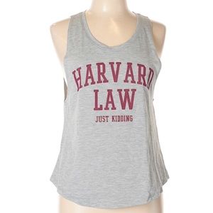 Harvard Law - Just Kidding Tank Top